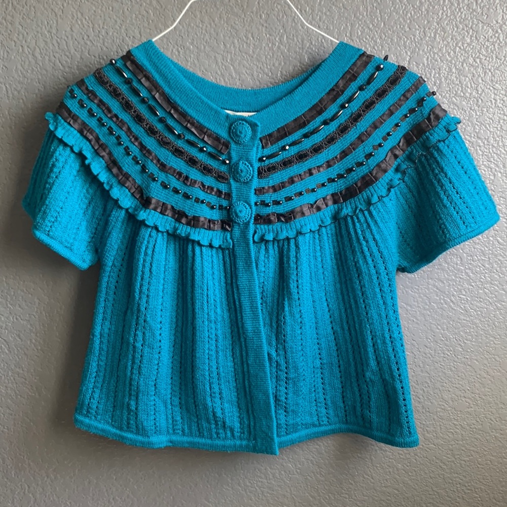Nanette Lepore J’adore Jewel Cardigan.